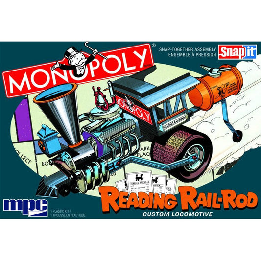 MPC Monopoly Reading Rail Rod Custom Locomotive (SNAP) Skill 1