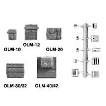 Plastruct O gauge White Styrene Computer (1 per pack)