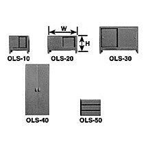 Plastruct O gauge White Styrene Credenza (1 per pack)