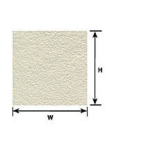 Plastruct Gray Concrete Sheet 24" x 14" (1 per pack)