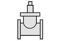 Plastruct 1/16" Gray Butyrate Plug Valve for TB-2 (5 per pack)