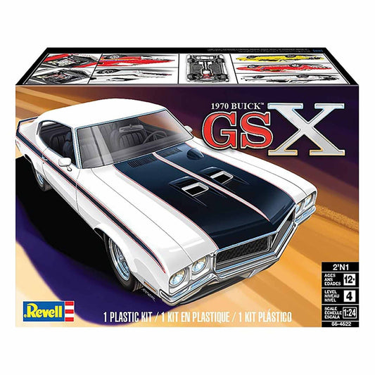 Revell 1/24 70 Buick GSX 2N1 Model Kit Model Parts Warehouse