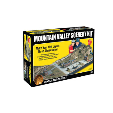 Woodland Scenics Mountain Valley Scenery Kit