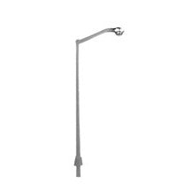 Plastruct O gauge Polystyrene 80's Single Arm Blvd. Light (2 per pack)