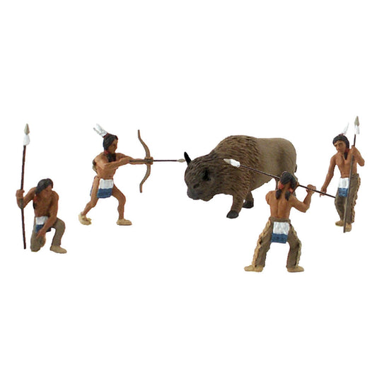 Woodland Scenics Native Americans Hunt Scene