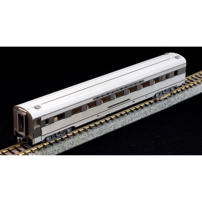 Kato N Scale CB&Q Silver Streak Zephyr 6pc Set With E5A & 5 Passenger Cars