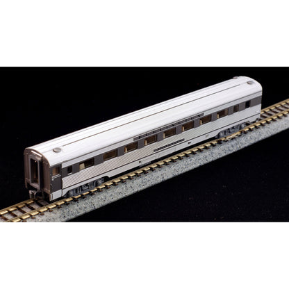 Kato N Scale CB&Q Silver Streak Zephyr 6pc Set With E5A & 5 Passenger Cars