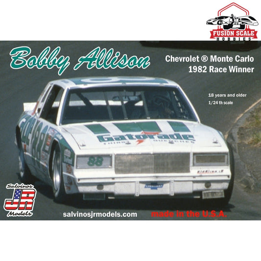 Salvinos JR Models Bobby Allison Chevrolet Monte Carlo 1982 Race Winner Model Parts Warehouse