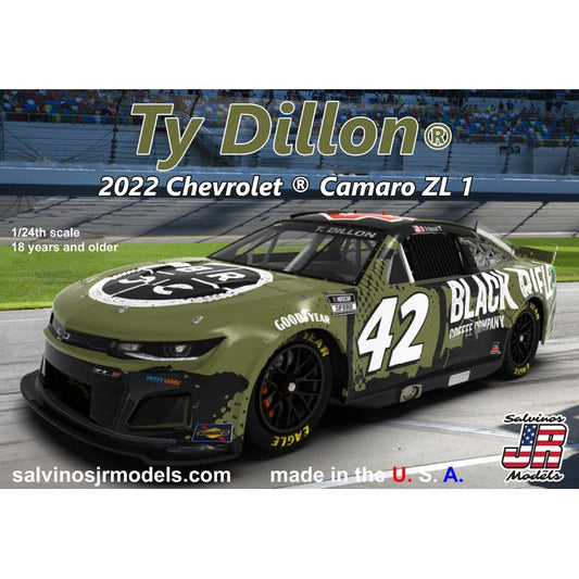 Salvinos JR Models GMS Racing Ty Dillon 2022 Camaro - Primary Livery Model Parts Warehouse