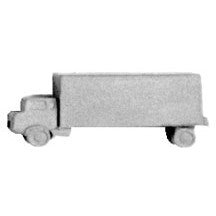 Plastruct Cast Metal Truck (4 per pack)