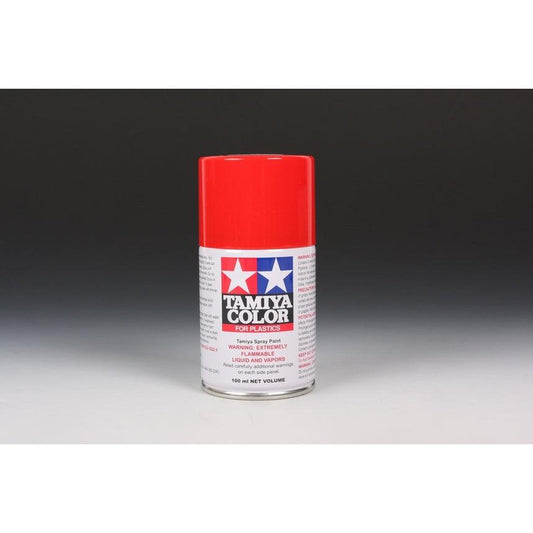 Tamiya Spray Lacquer TS-49 Bright Red Model Parts Warehouse