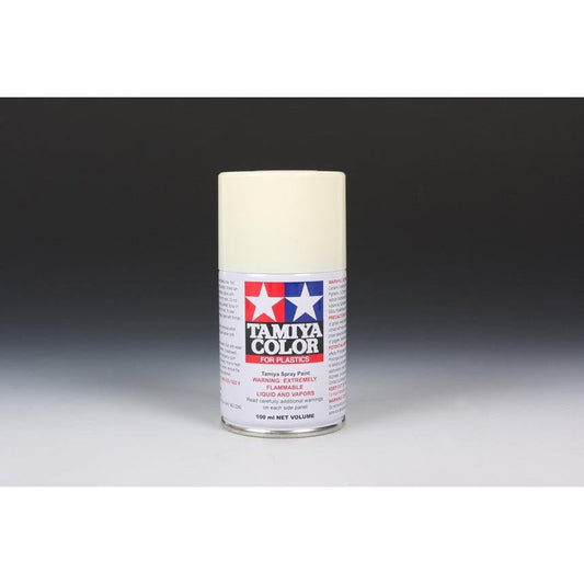 Tamiya Spray Lacquer TS-7 Racing White Model Parts Warehouse