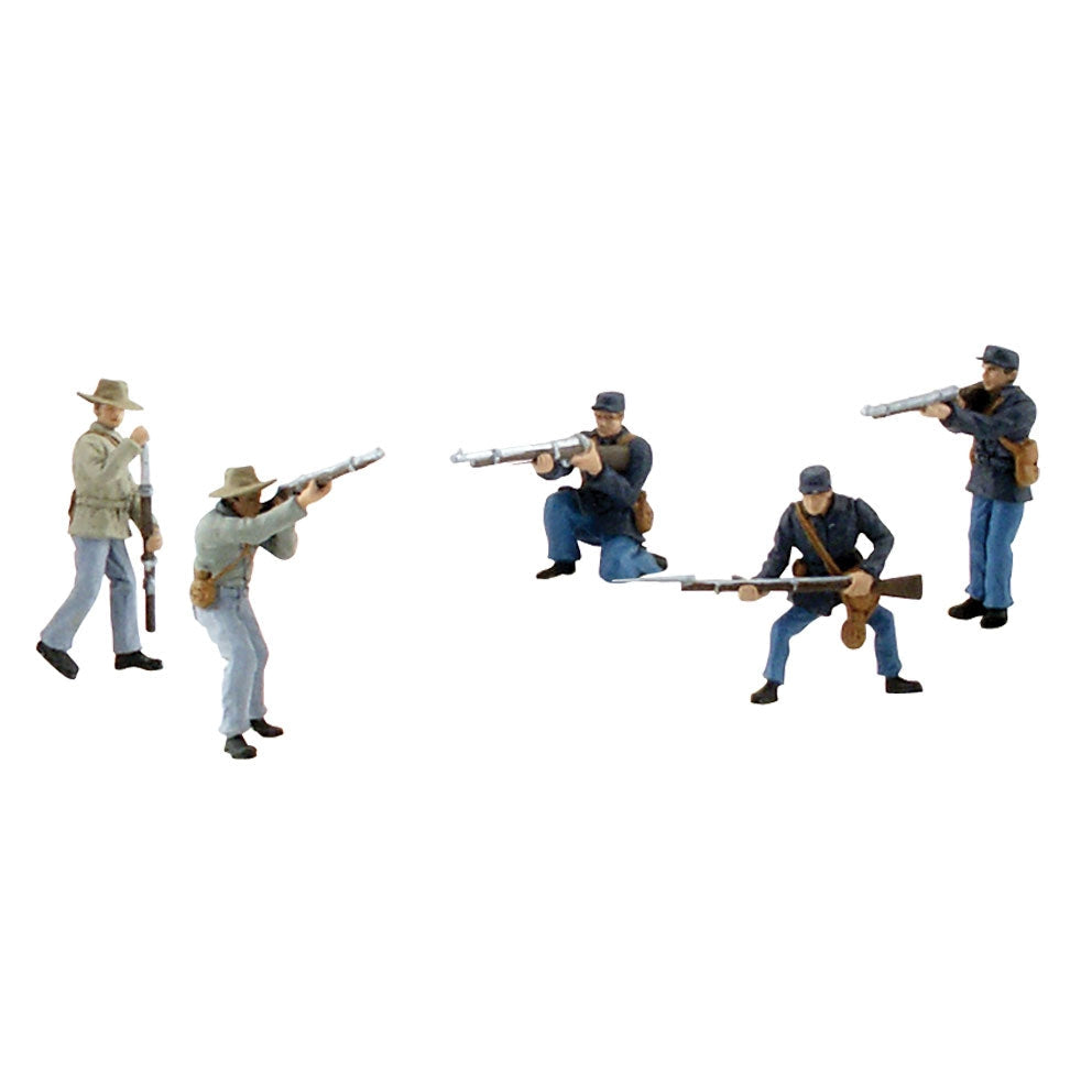 Woodland Scenics Civil War Soldiers Scene Model Parts Warehouse