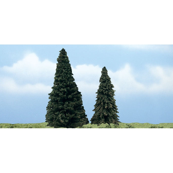 Woodland Scenics Evergreen Tree 4-5"/2pc" Model Parts Warehouse