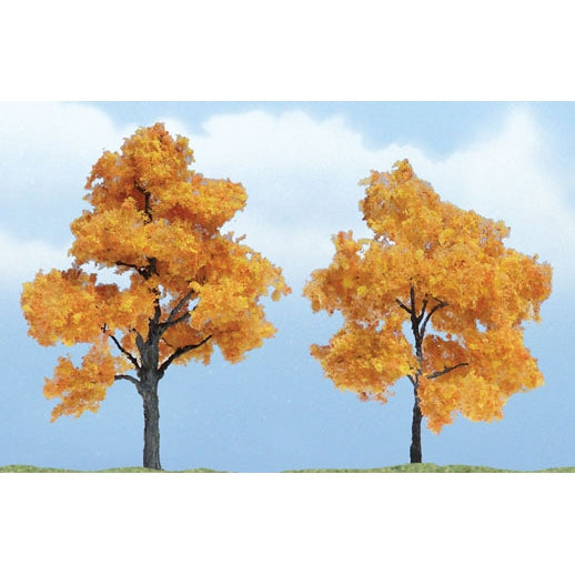 Woodland Scenics Fall Maple Tree 2''-3''/2pc Model Parts Warehouse