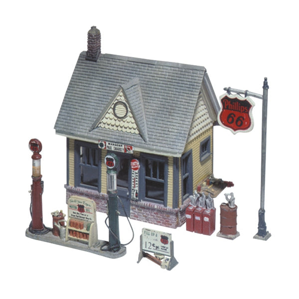 Woodland Scenics Gas Station Model Parts Warehouse