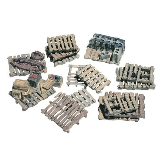 Woodland Scenics HO Assorted Skids Model Parts Warehouse