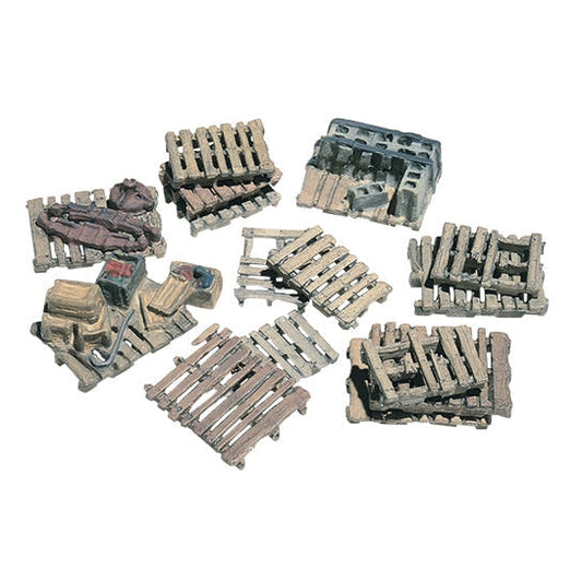 Woodland Scenics HO Assorted Skids Model Parts Warehouse