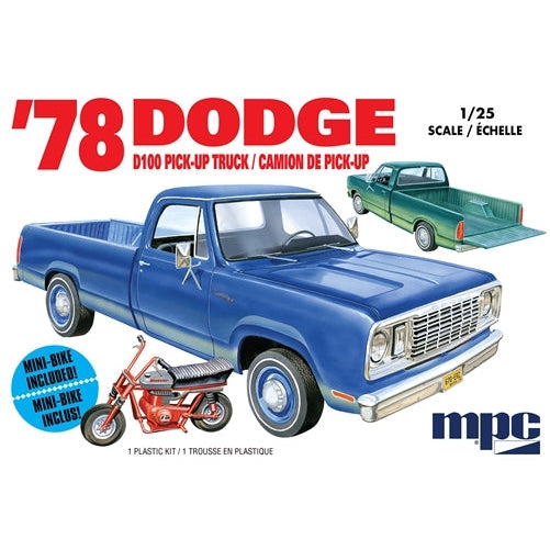 MPC 1978 Dodge D100 Custom Pickup (2T) Skill 2