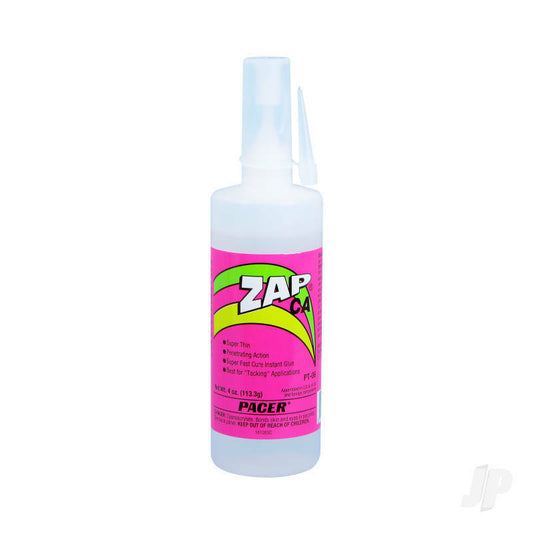 Zap 4oz CA Adhesive Pink Bottle