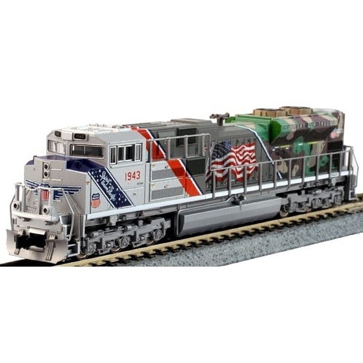 Kato N SD70ACe Diesel UP #1943 Spirit of UP w/Nose Headlight/DCC