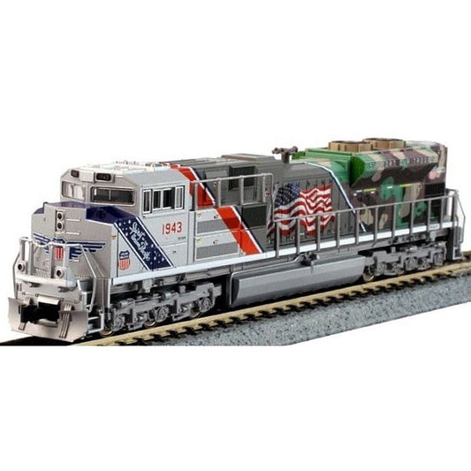 Kato N SD70ACe Diesel Union Pacific UP #1943 Spirit of UP With Nose Headlight